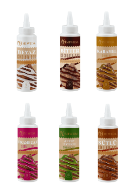 Rengarenk Çikolata Sosu 6'lı Paket